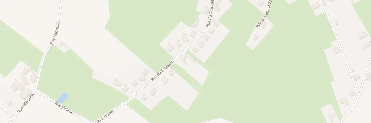 Plan du 900 Rue du Croquet à Blaringhem