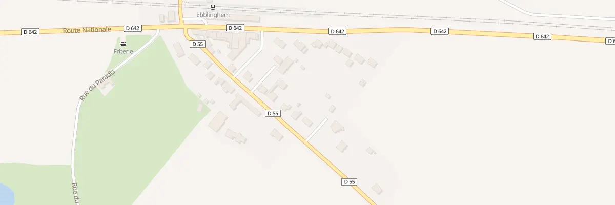 Plan du 497 Rue de Lynde à Ebblinghem