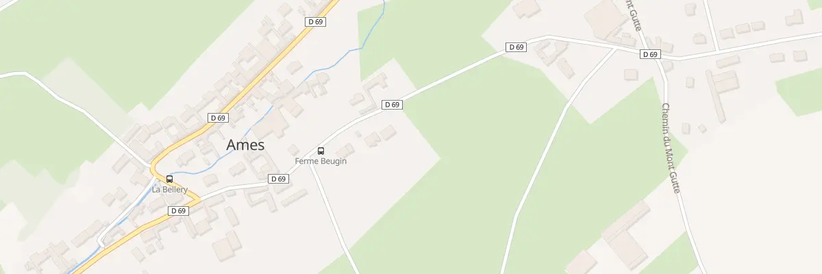 Plan du 551 Rue de Lillers à Ames