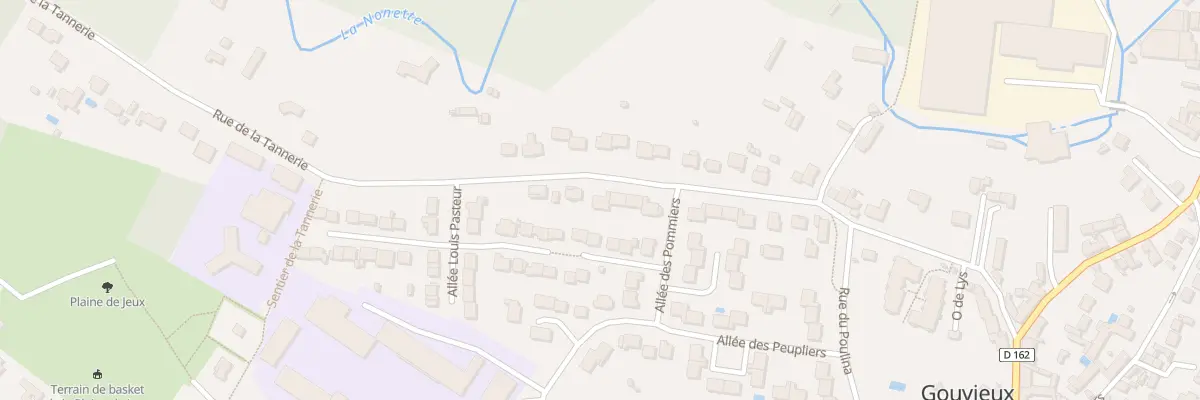 Plan du 17 Rue de la Tannerie à Gouvieux