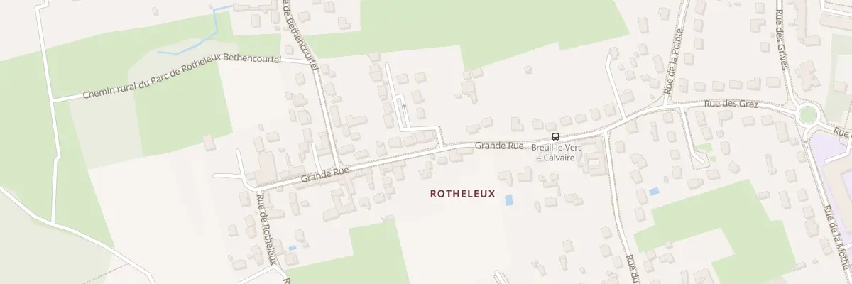 Plan du 20B Gr Grande Rue à Breuil-le-Vert