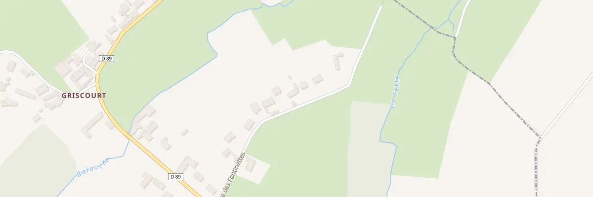Plan du 24 Rue des Fontinettes à Bours