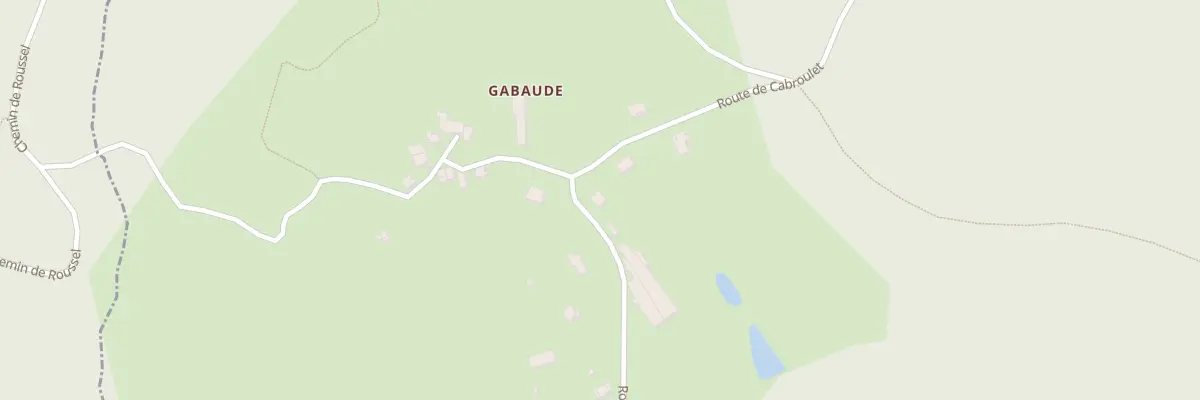 Plan du 116 Rte de Cabroulet au Bez