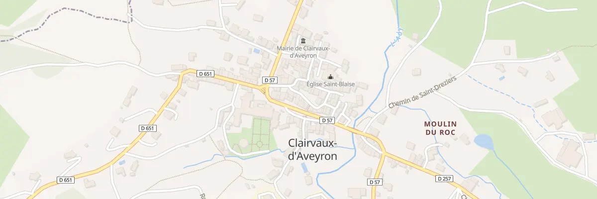 Plan du 20 Av de la Tour à Clairvaux-d’Aveyron