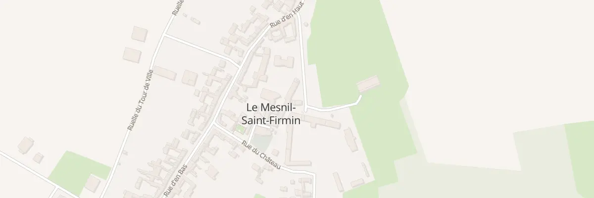 Plan du 4 Chem du Château d’Eau au Mesnil-Saint-Firmin