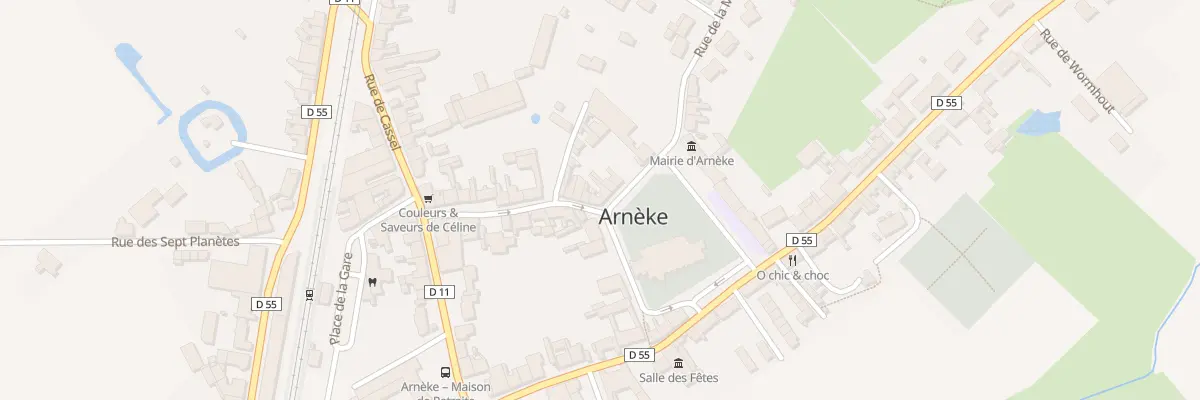 Plan du 14 Rue Paul Gosset à Arnèke