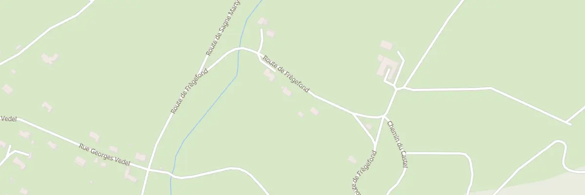 Plan du 726 Rte de Frègefond à Pont-de-Larn