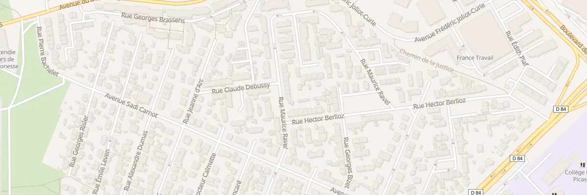 Plan du 35 Rue Ravel à Garges-lès-Gonesse
