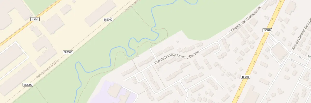 Plan du 19 Rue du Doc Armand Besson à Bourges
