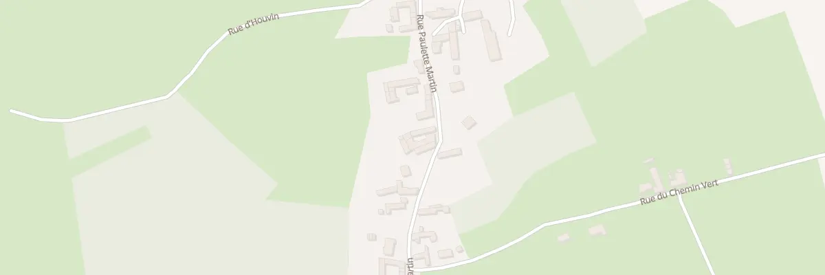 Plan du 26 Rue Paulette Martin à Gouy-en-Ternois