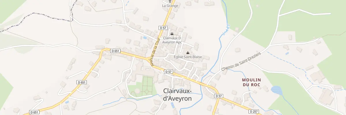 Plan du 3 Rue des Caves à Clairvaux-d’Aveyron