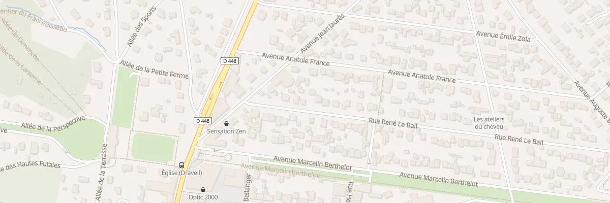 Plan du 5B Rue Rene Le Bail à Draveil