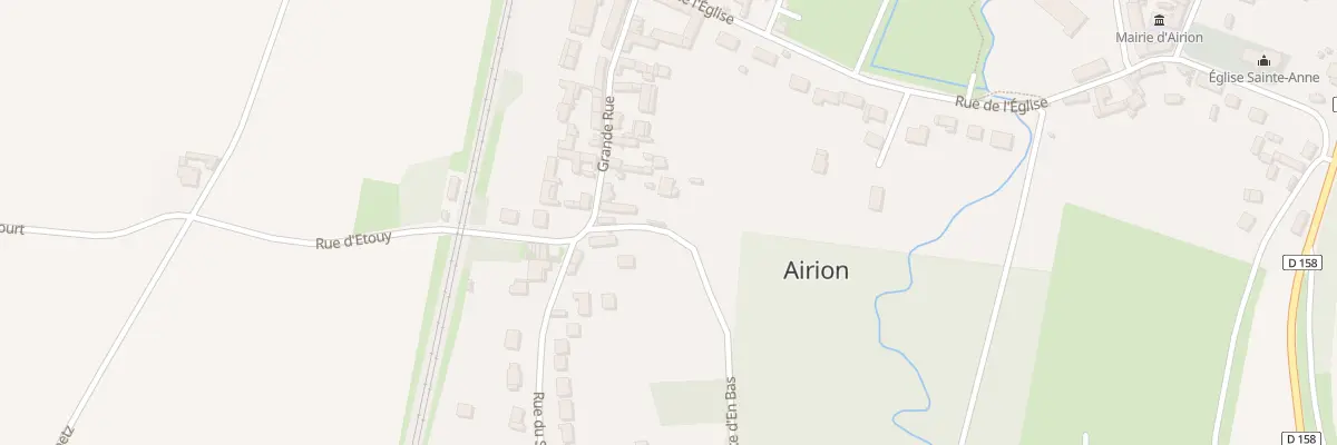 Plan du 19 Gr Grande Rue à Airion