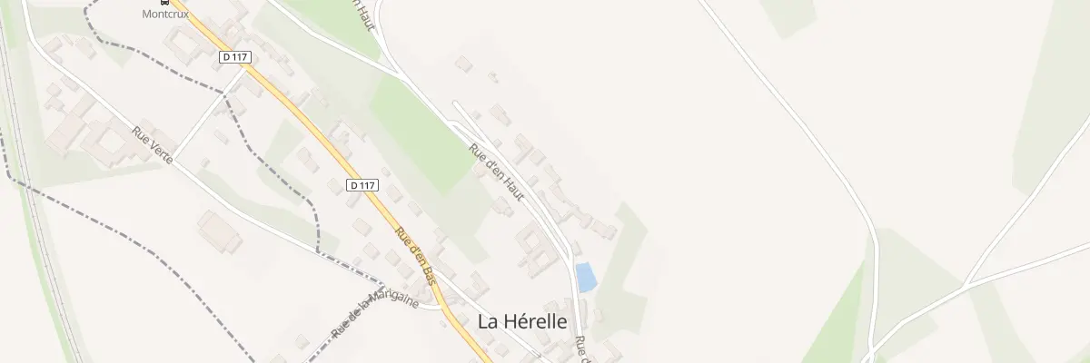 Plan du 24 Rue d’En Haut à La Hérelle