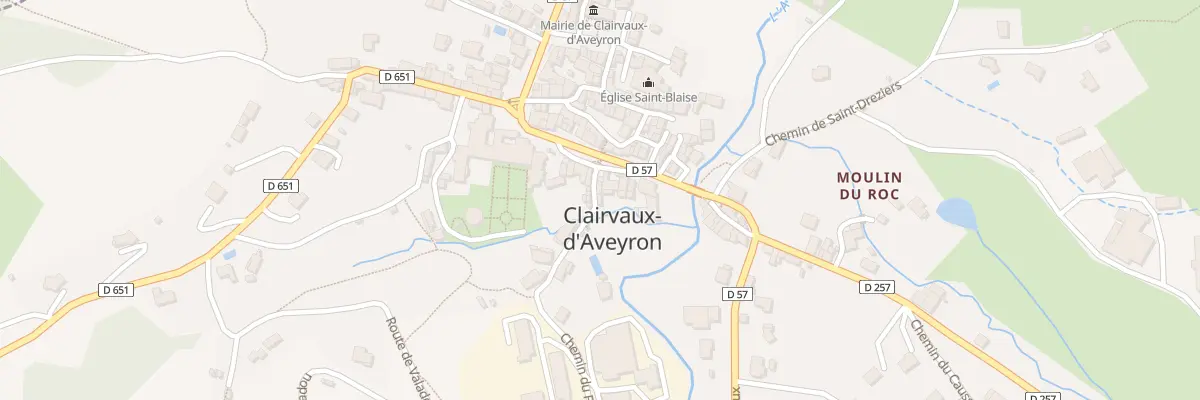 Plan du 5 Rue du Fiou à Clairvaux-d’Aveyron