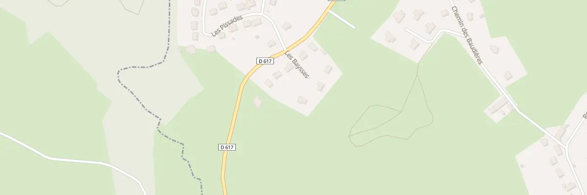 Plan du 7 Les Baysses à Arpajon-sur-Cère