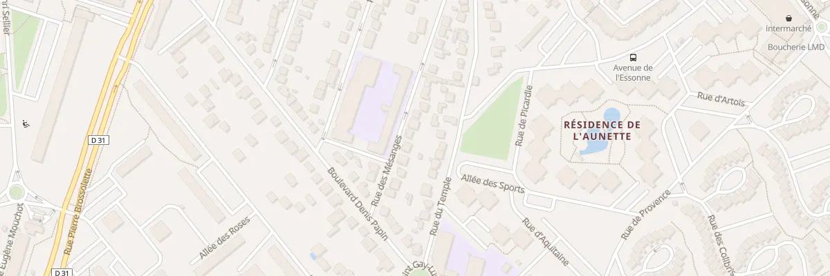 Plan du 31 Rue des Mésanges à Ris-Orangis