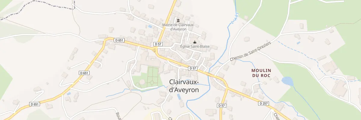 Plan du 16B Av de la Tour à Clairvaux-d’Aveyron