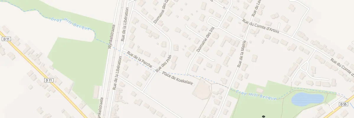 Plan du 4 Rue des Pres à Arnèke