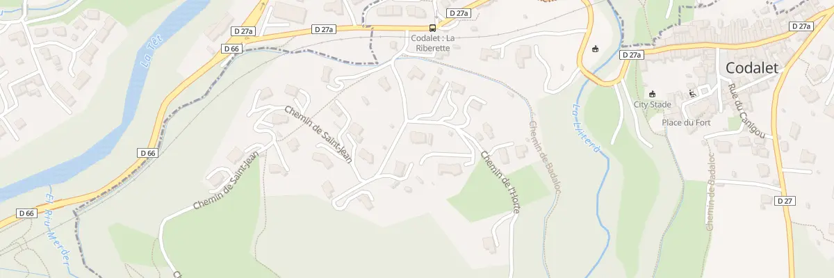 Plan du 9004 Che de Saint Jean à Codalet