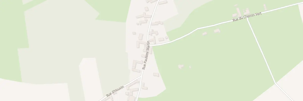 Plan du 2 Che Vert à Gouy-en-Ternois