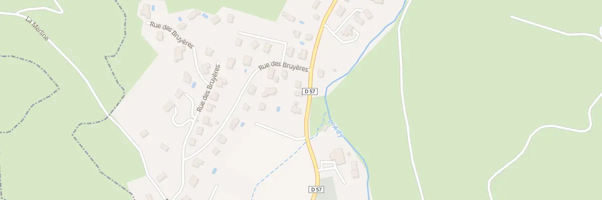 Plan du 11 Rue de la Vallee à Clairvaux-d’Aveyron