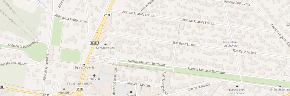 Plan du 18 Rue René Le Bail à Draveil
