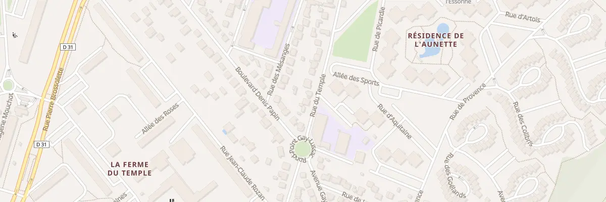 Plan du 80 Rue du Temple à Ris-Orangis