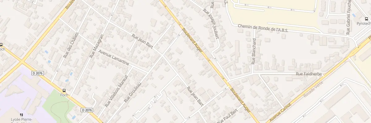 Plan du 45 Rue Jean Bart à Bourges