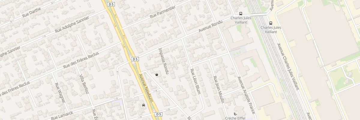 Plan du 4 Rue Léon Blum à Choisy-le-Roi