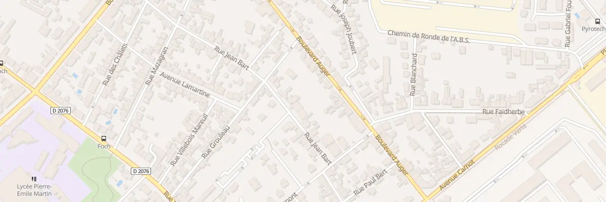Plan du 47 Rue Jean Bart à Bourges