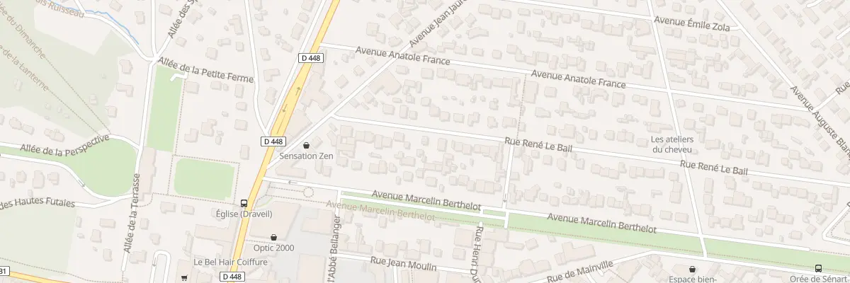 Plan du 18B Rue René Le Bail à Draveil