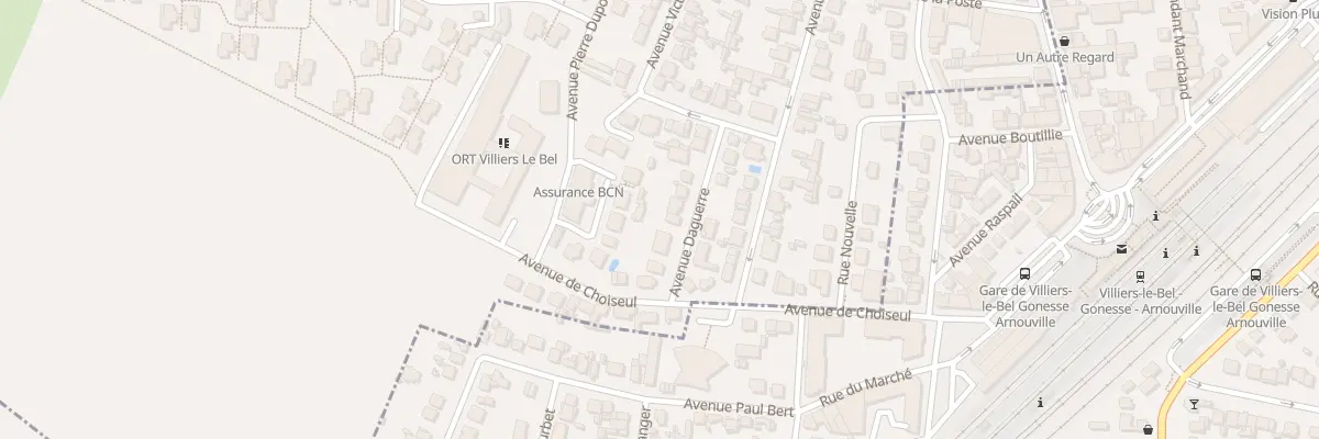 Plan du 7 Av Daguerre à Villiers-le-Bel