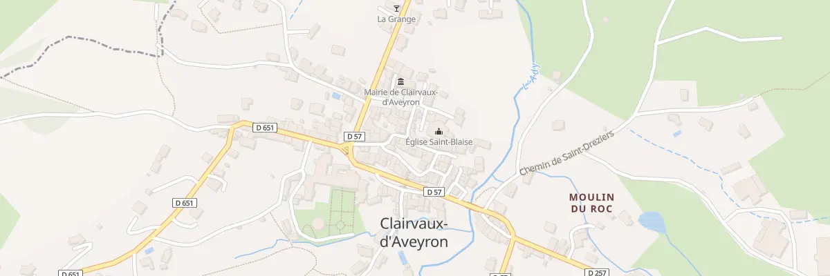 Plan du 6 Rue des Caves à Clairvaux-d’Aveyron