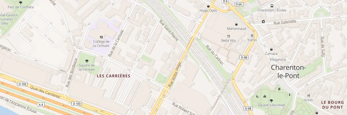 Plan du 23 Rue Victor Hugo à Charenton-le-Pont
