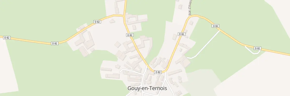 Plan du 4 Rue de Monts à Gouy-en-Ternois