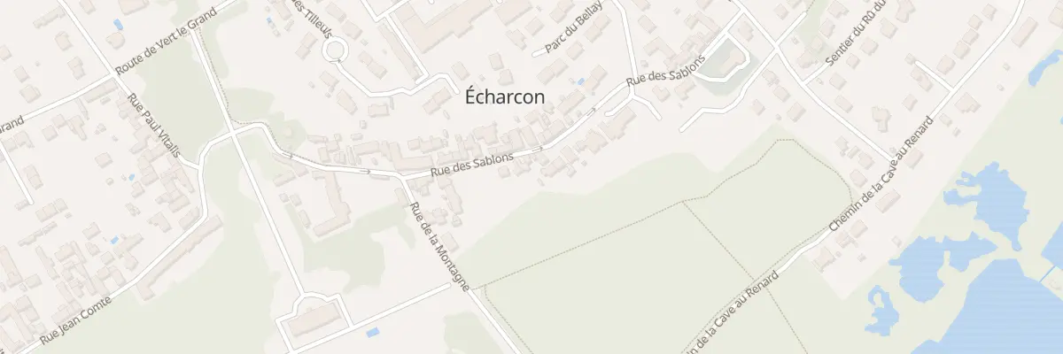 Plan du 15 Rue des Sablons à Écharcon