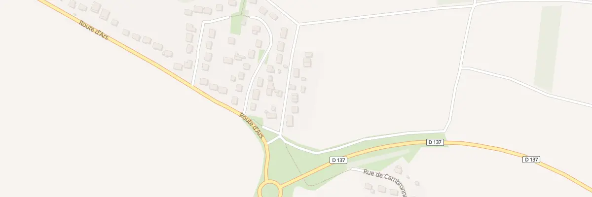 Plan du 54 Rue du Moulin d’Ars à Cambronne-lès-Clermont