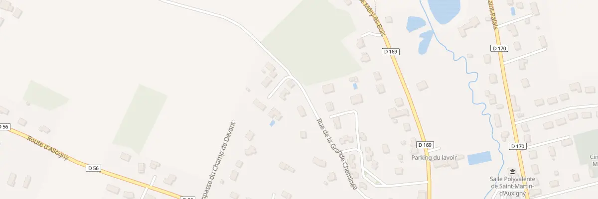 Plan du 15B Rue de la Grande Cheminée à Saint-Martin-d’Auxigny
