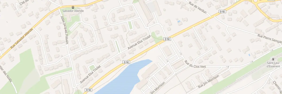 Plan du 5 Av Elsa Triolet à Saint-Leu-d’Esserent