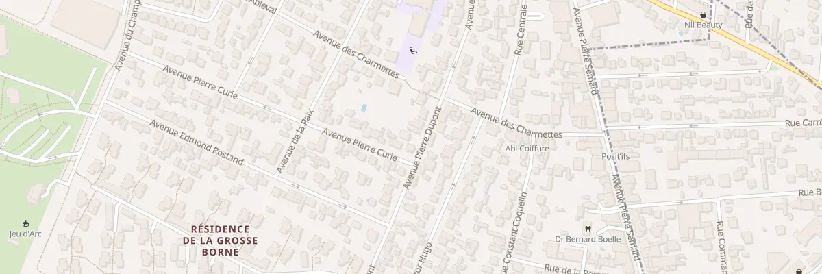 Plan du 36 Av Pierre Dupont à Villiers-le-Bel