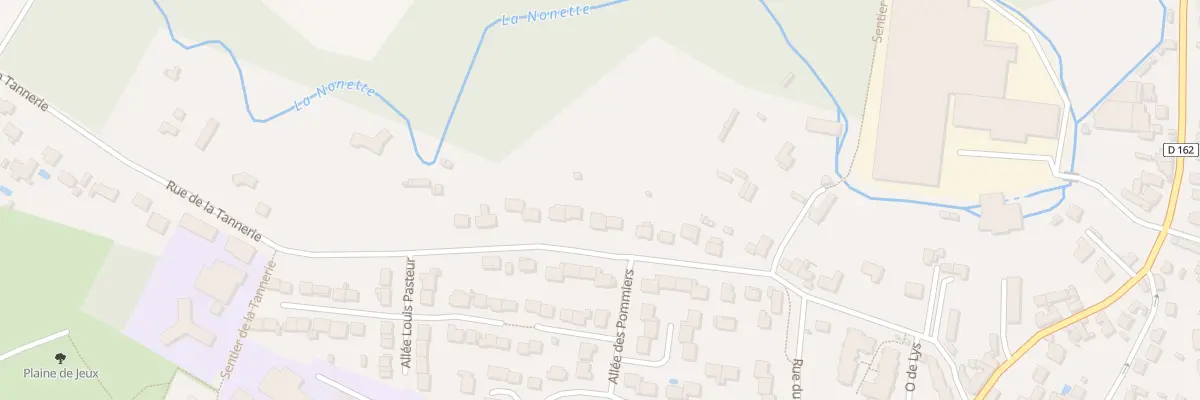 Plan du 14 Rue de la Tannerie à Gouvieux
