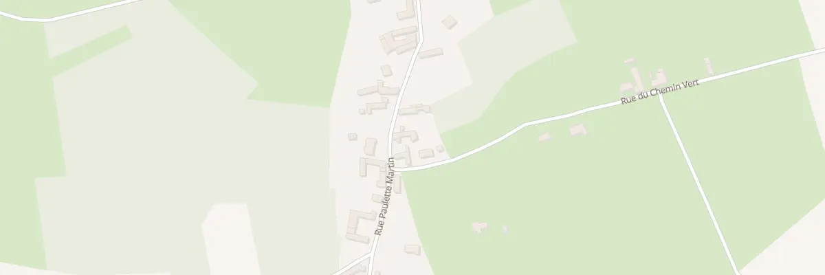 Plan du 33 Rue Paulette Martin à Gouy-en-Ternois