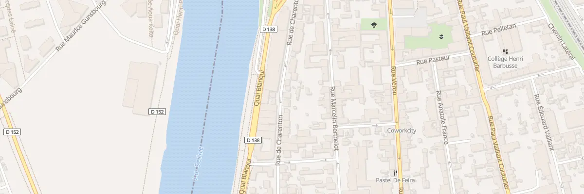 Plan du 25 Rue de Charenton à Alfortville