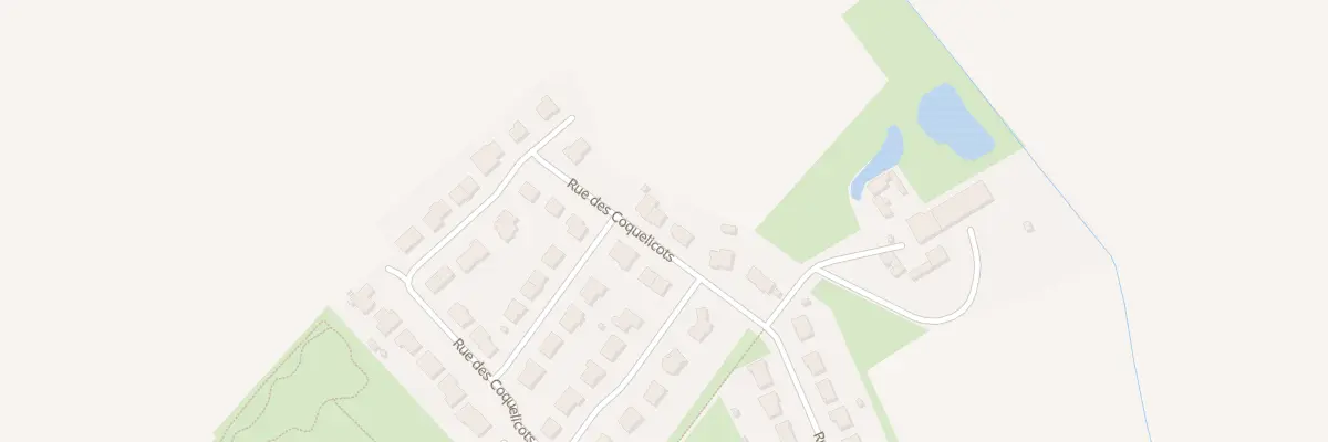 Plan du 31 Rue des Coquelicots à Bierne