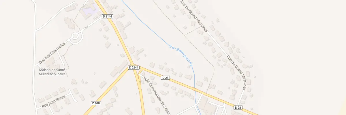 Plan du 5 Rue Charles de Mangou à Levet