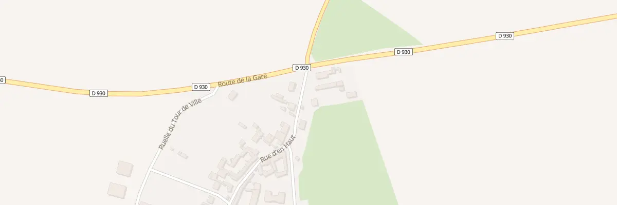 Plan du 3 Rue d’En Haut au Mesnil-Saint-Firmin