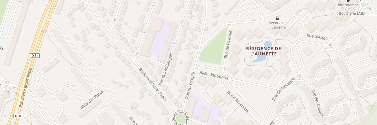 Plan du 74 Rue du Temple à Ris-Orangis