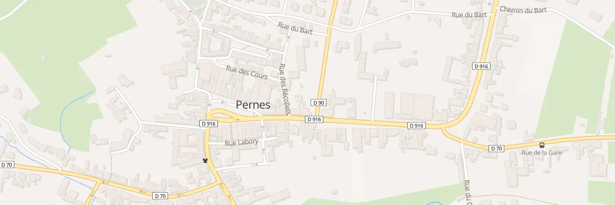 Plan du 13 Rue Nationale à Pernes
