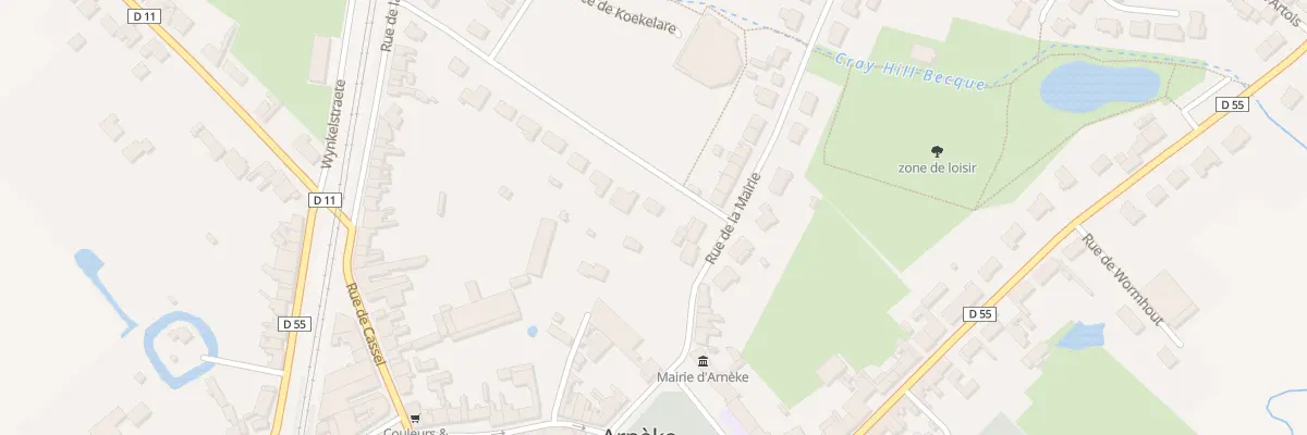 Plan du 1 Rue des Sports à Arnèke